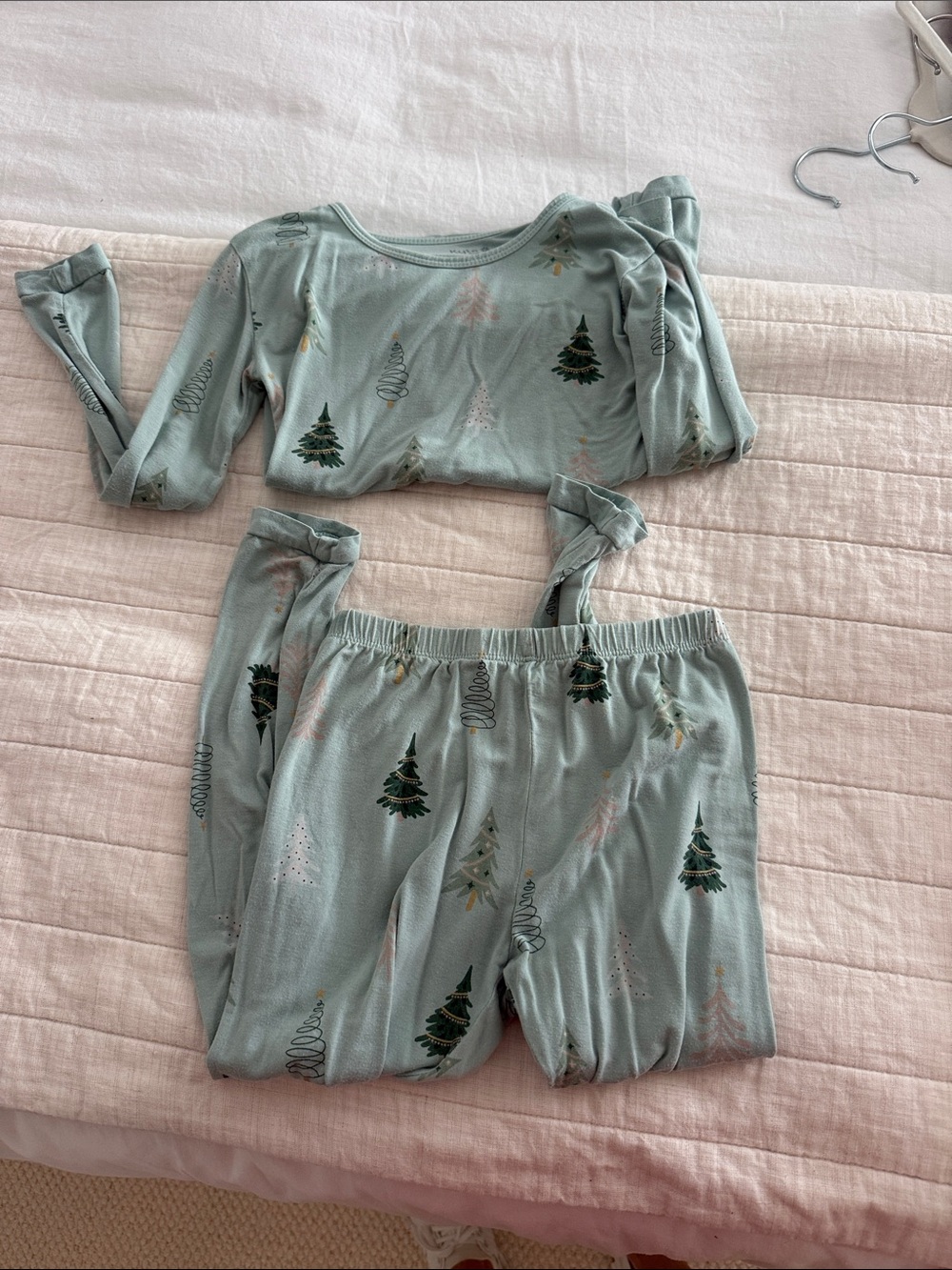 Kyte BABY Christmas Trees Kids Pajama Set with Tree Print
